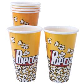 Popcornsk&aring;l Retro 11,5 x 18 cm