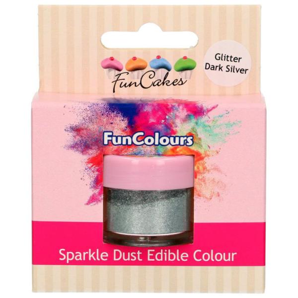 Ätbart Glitter Dark Silver