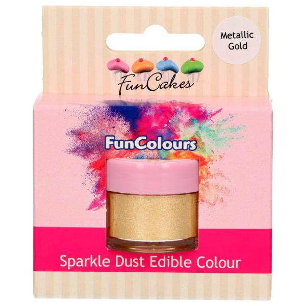 Ätbart Glitter Metallic Gold