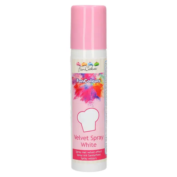 Ätbar Velvetspray Vit