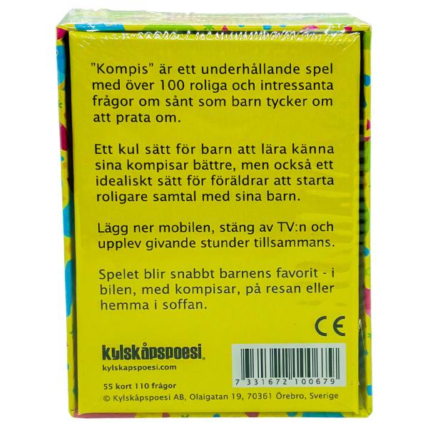 Kompis Roligare Samtalsämnen Frågespel