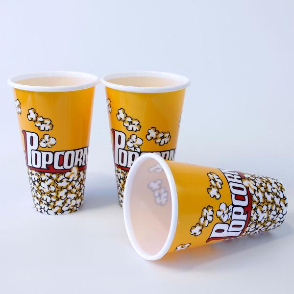 Popcornskål Retro 11,5 x 18 cm