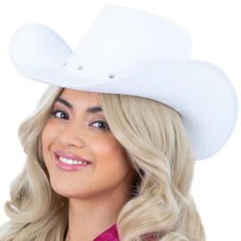 Vit Cowboyhatt