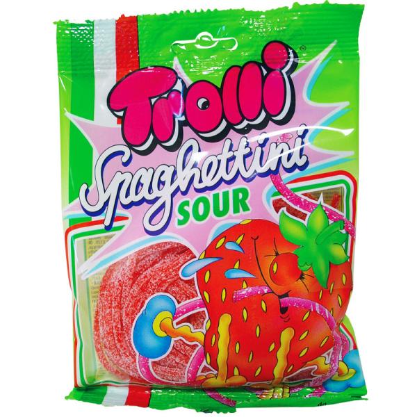 Spagetti Godis Jordgubb