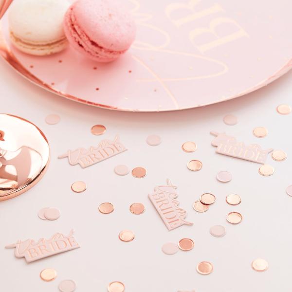 Konfetti Team Bride Roséguld