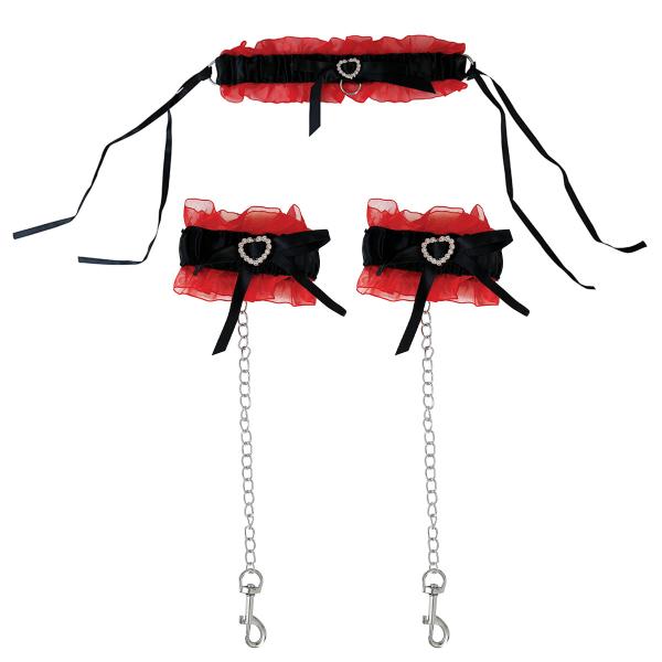 Handbojor & Halsband Spets med Kedjor