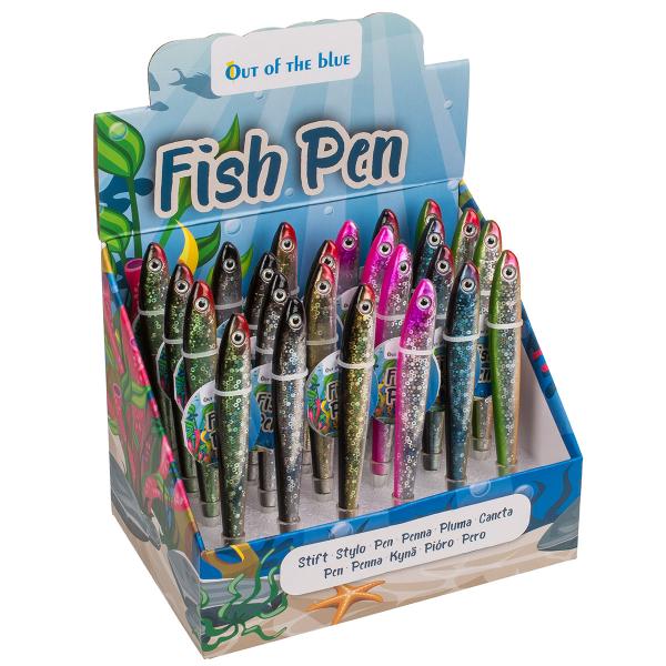 Kulspetspenna Fisk 14 cm