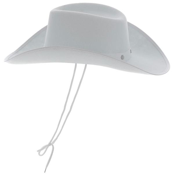 Vit Cowboyhatt