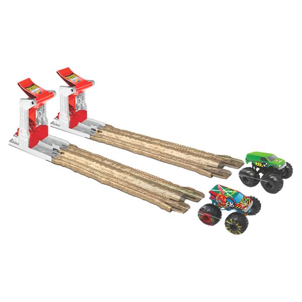 Hot Wheels Monster Trucks Double Destruction Set
