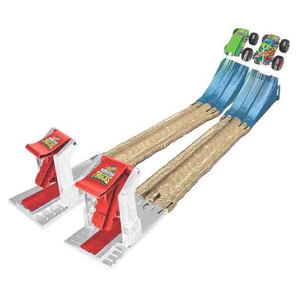 Hot Wheels Monster Trucks Double Destruction Set