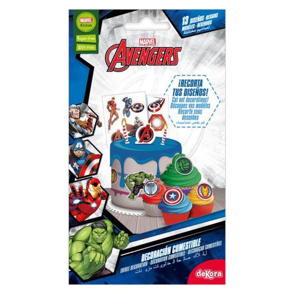 Avengers Ätbara Dekorationer