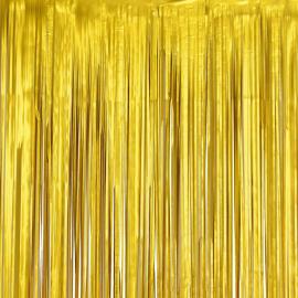 Dörrdraperi Matt Guld