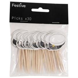 Partypicks Studentm&ouml;ssa 30-pack