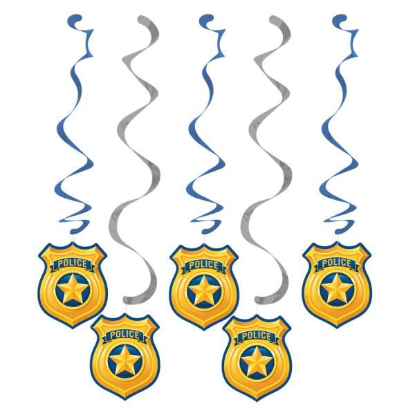 Hängande Dekorationer Police Party