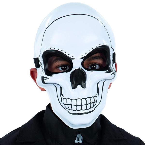 Vit Dödskallemask Barn
