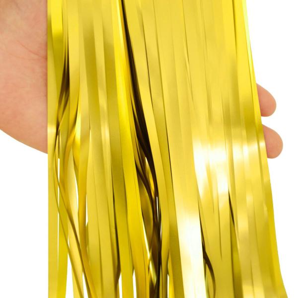 Dörrdraperi Matt Guld