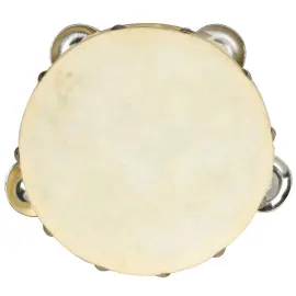 Läder Tamburin 14 cm