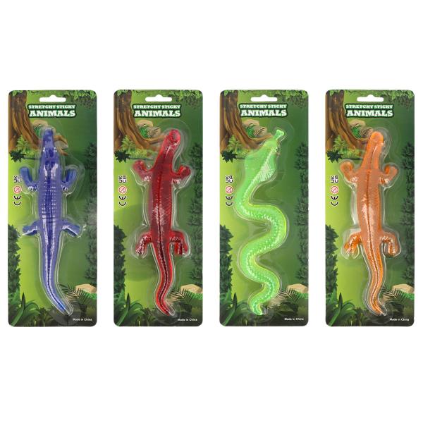 Klibbig Stretchig Reptil Leksak 19 cm