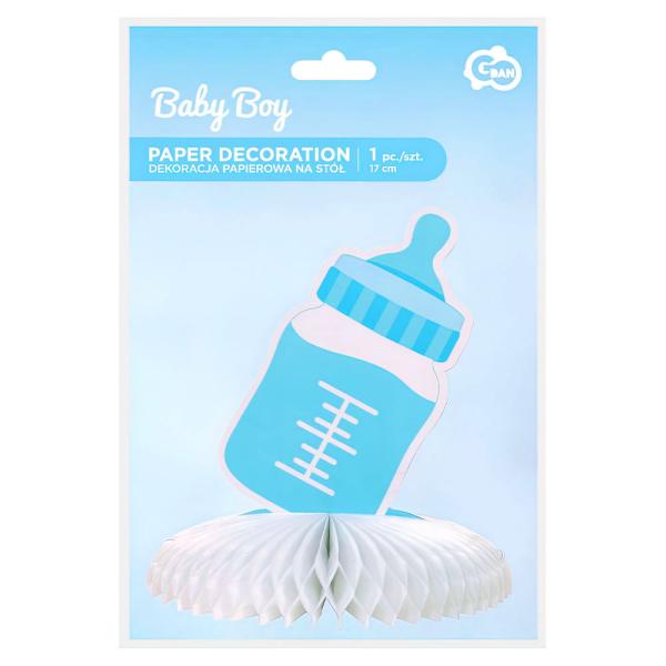Baby Boy Bordsdekoration Nappflaska