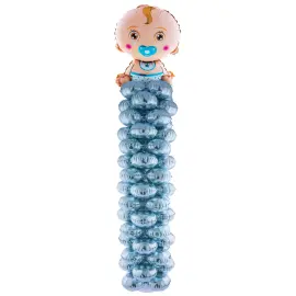 Baby Boy Ballongpelare