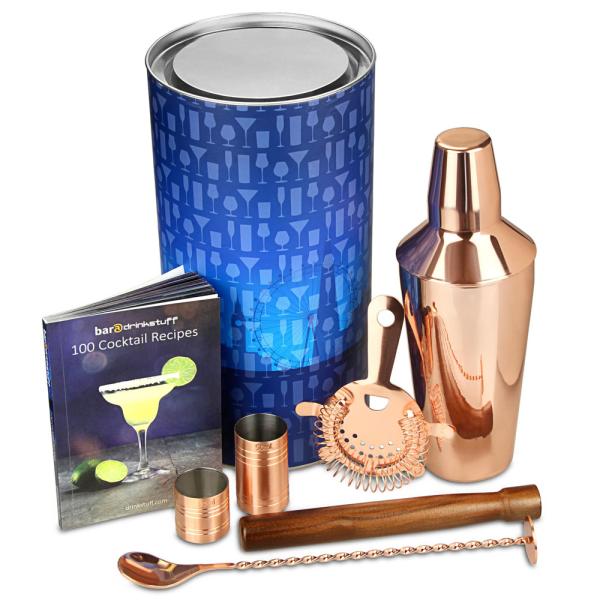 Koppar Manhattan Cocktail Shaker Set
