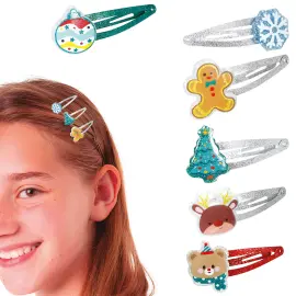 H&aring;rsp&auml;nnen med Julmotiv 6-pack