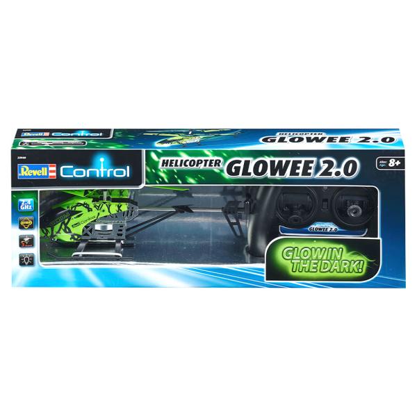 Radiostyrd Helikopter Glow In the Dark