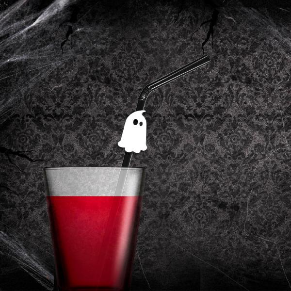 Spöken Halloween Sugrör