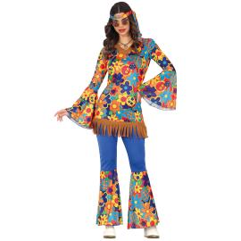 Maskeraddr&auml;kt Hippie Blommig