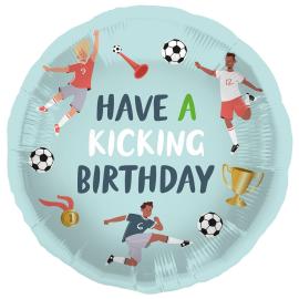 Folieballong Have A Kicking Birthday 45 cm
