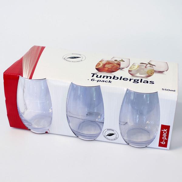 Tumblerglas 55 cl 6-pack