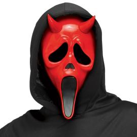Ghostface Mask Dj&auml;vul R&ouml;d