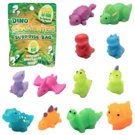 Squishy Dinosaurier Samlarleksaker 2-pack