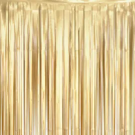 D&ouml;rrdraperi Matt Ljusguld