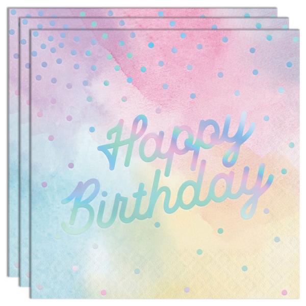 Happy Birthday Servetter Iridescent