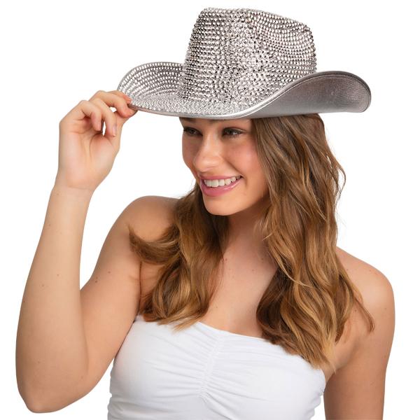 Cowboyhatt med Strass