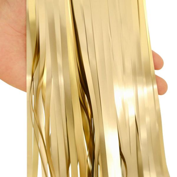 Dörrdraperi Matt Ljusguld