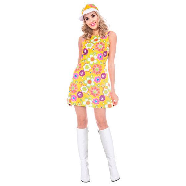 1960's Flower Power Klänning