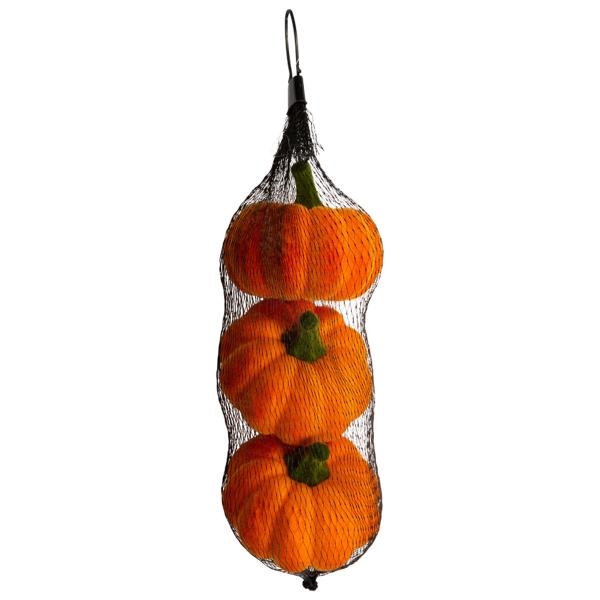 Pumpor Dekoration Orange 3-pack
