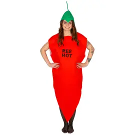 Maskeraddr&auml;kt R&ouml;d Chili