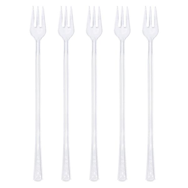 Långa Minigafflar Plast