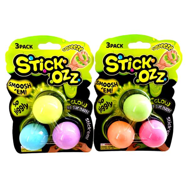 Stick Ozz Klämbollar Glow In The Dark