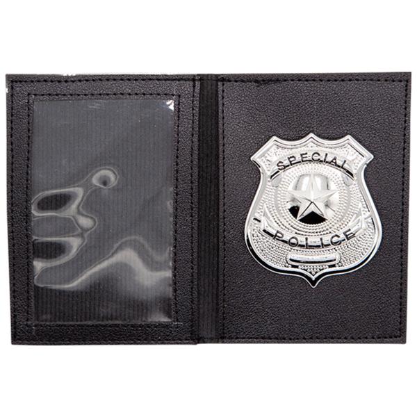 Plånbok med Polisbricka