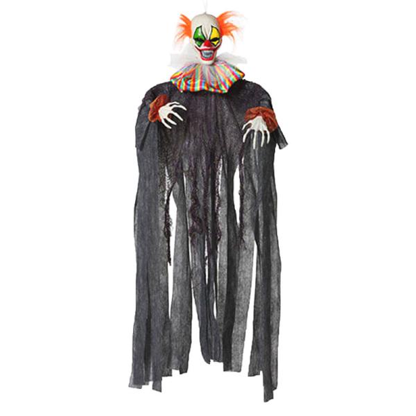 Hängande Läskig Clown Färgglad