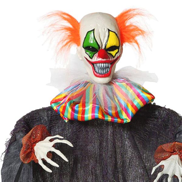 Hängande Läskig Clown Färgglad