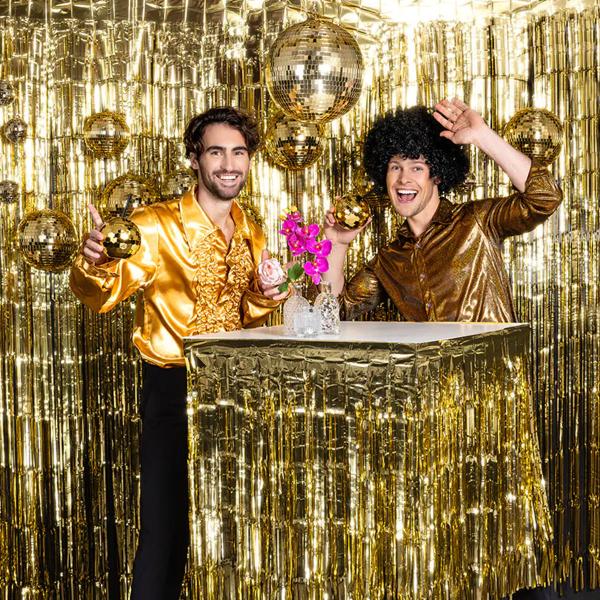 Discokula Hängande Guld 30 cm
