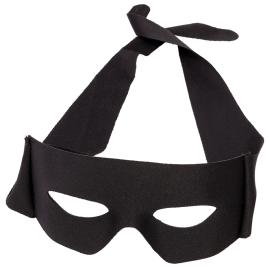 &Ouml;gonmask med Knytband Svart