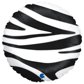 Folieballong Zebram&ouml;nster
