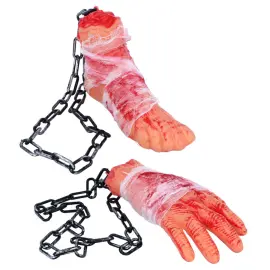 Hängande Fot eller Hand Blodig