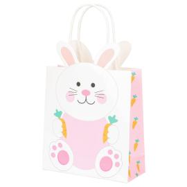 Presentp&aring;se Kanin Vit 12x6x15 cm